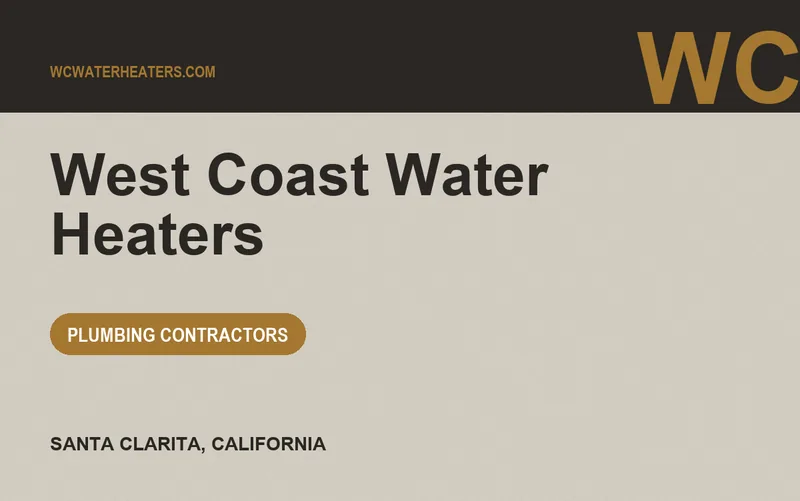 West Coast Water Heaters in Santa Clarita, California