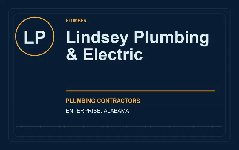 Lindsey Plumbing & Electric in Enterprise, Alabama