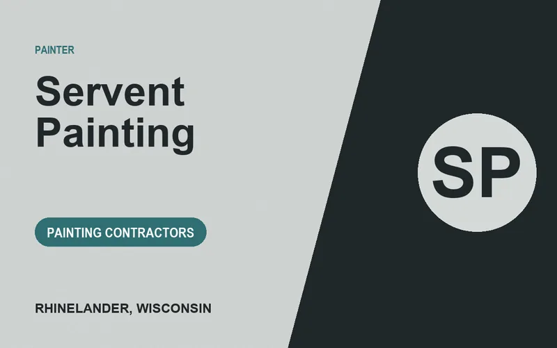 Servent Painting in Rhinelander, Wisconsin