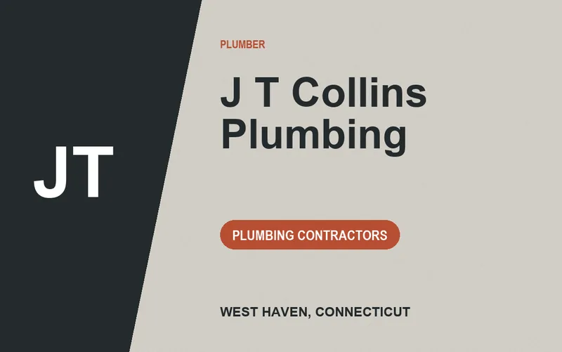 J T Collins Plumbing in West Haven, Connecticut