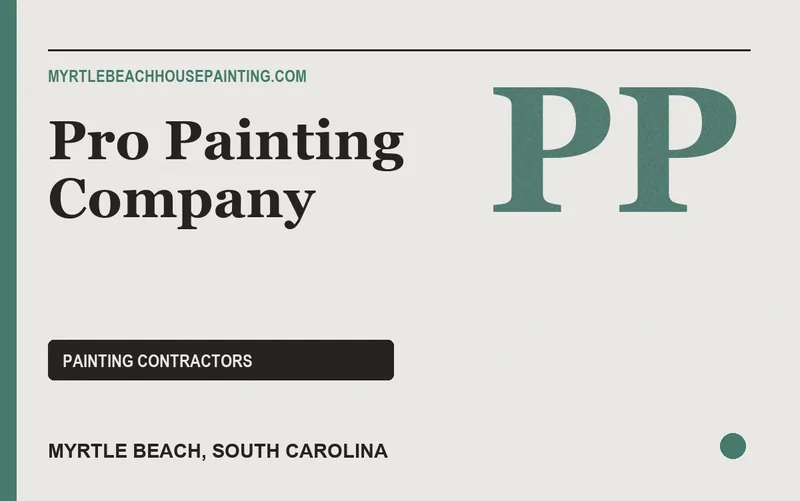Pro Painting Company in Myrtle Beach, South Carolina