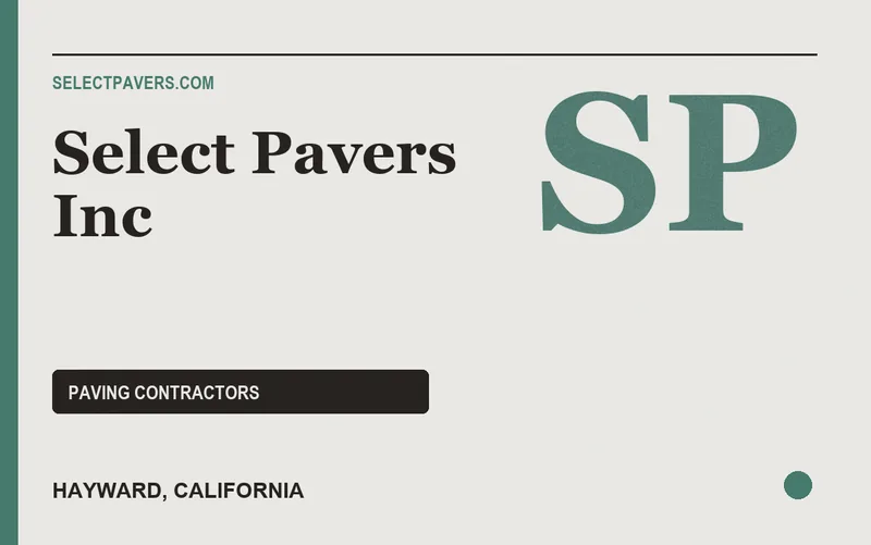 Select Pavers Inc in Hayward, California