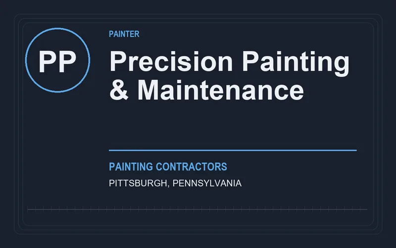 Precision Painting & Maintenance in Pittsburgh, Pennsylvania