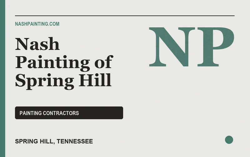 Nash Painting of Spring Hill in Spring Hill, Tennessee