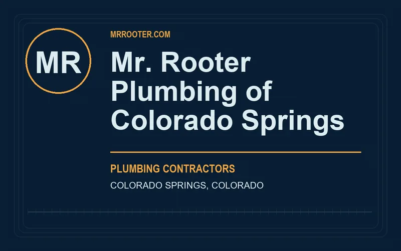 Mr. Rooter Plumbing of Colorado Springs in Colorado Springs, Colorado