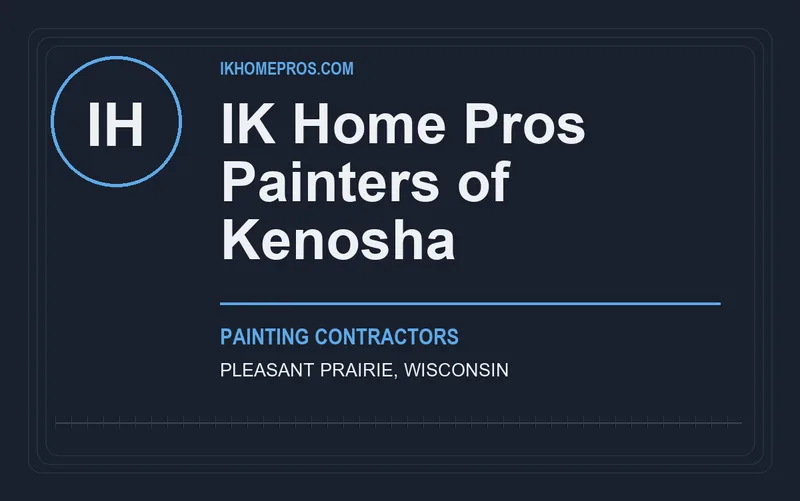 IK Home Pros Painters of Kenosha in Pleasant Prairie, Wisconsin