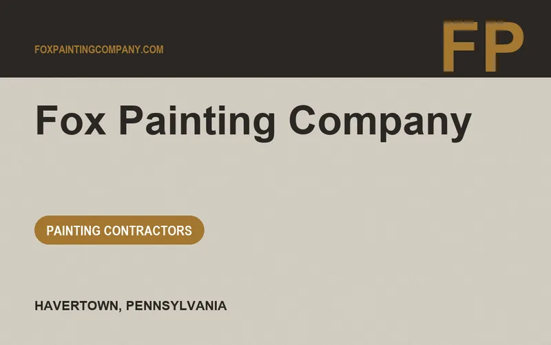 Fox Painting Company in Havertown, Pennsylvania