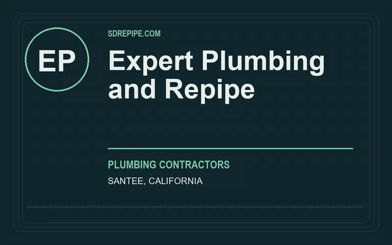 Expert Plumbing and Repipe in Santee, California