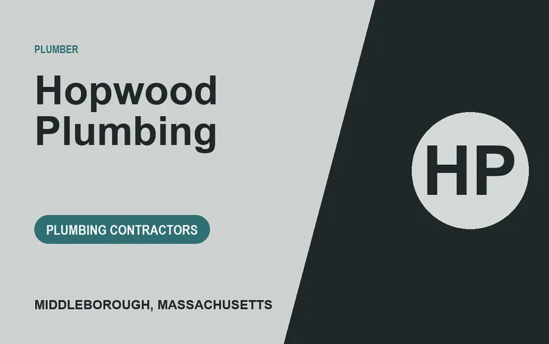 Hopwood Plumbing in Middleborough, Massachusetts