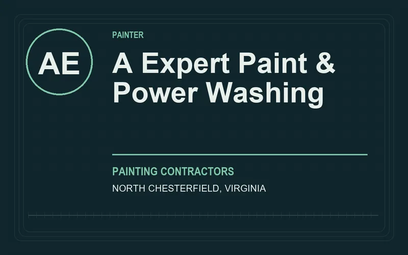 A Expert Paint & Power Washing in North Chesterfield, Virginia