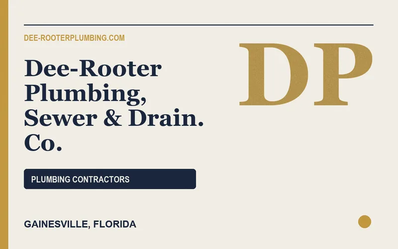 Dee-Rooter Plumbing, Sewer & Drain. Co. in Gainesville, Florida