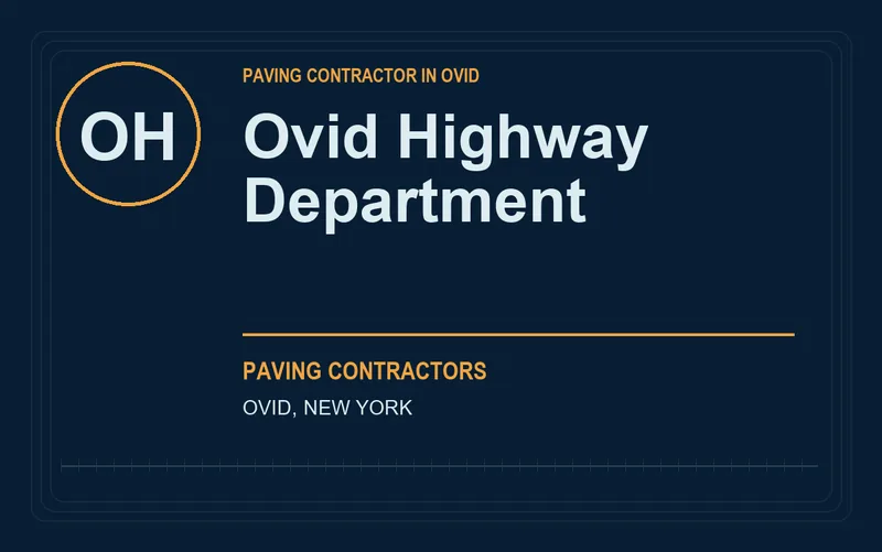 Ovid Highway Department in Ovid, New York