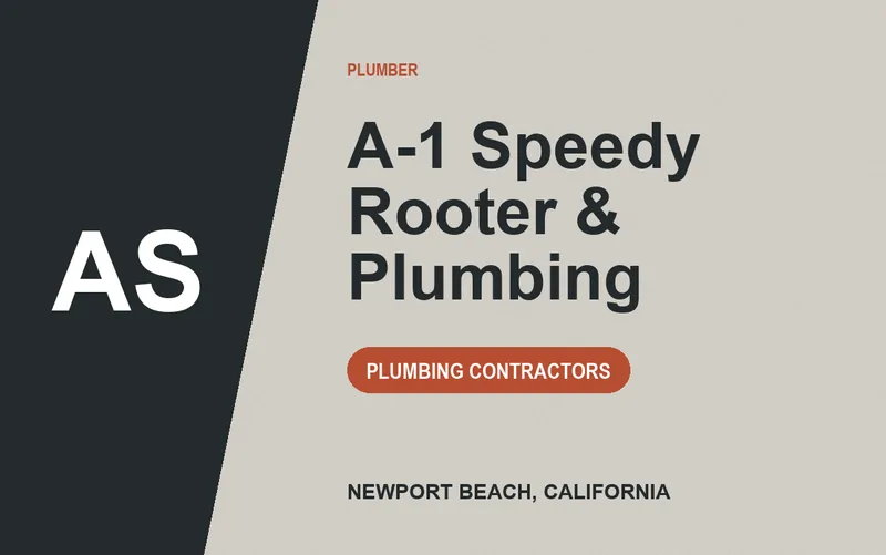 A-1 Speedy Rooter & Plumbing in Newport Beach, California