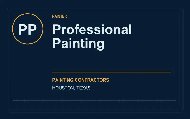 Professional Painting in Houston, Texas