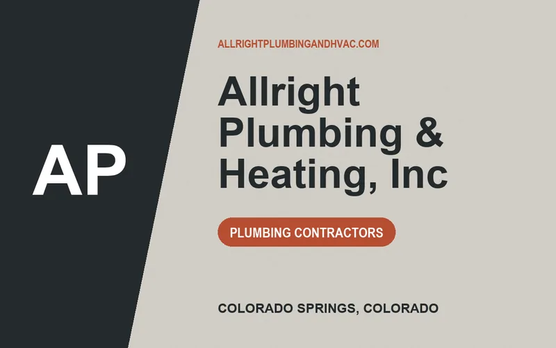 Allright Plumbing & Heating, Inc in Colorado Springs, Colorado