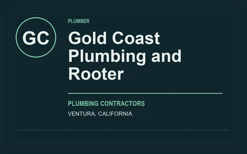 Gold Coast Plumbing and Rooter in Ventura, California