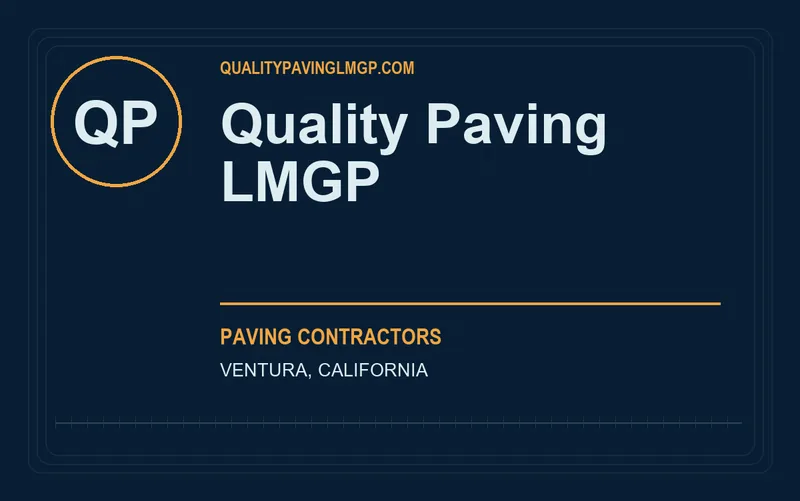 Quality Paving LMGP in Ventura, California