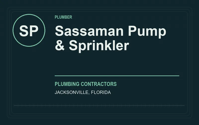 Sassaman Pump & Sprinkler in Jacksonville, Florida