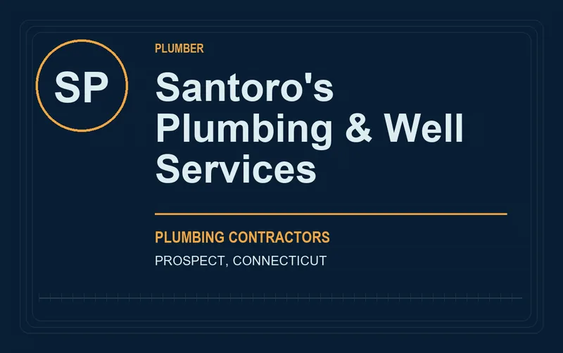 Santoro's Plumbing & Well Services in Prospect, Connecticut