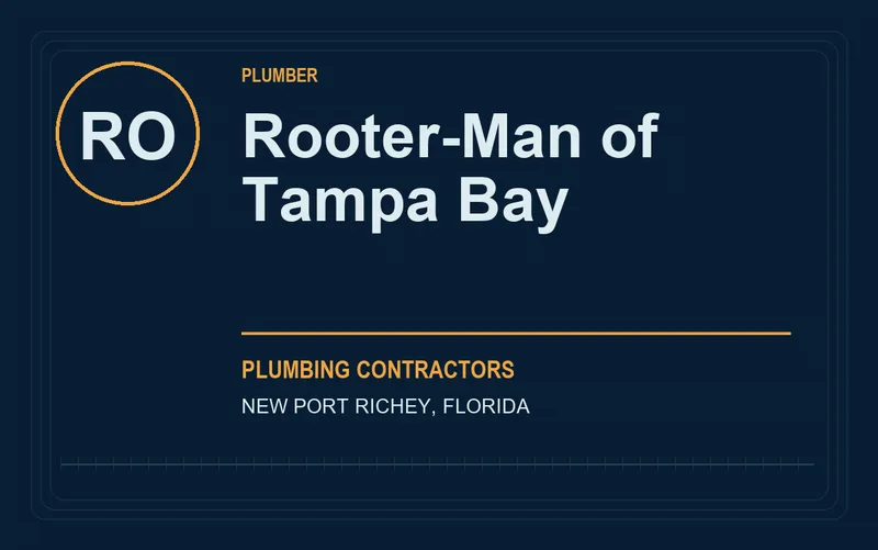 Rooter-Man of Tampa Bay in New Port Richey, Florida