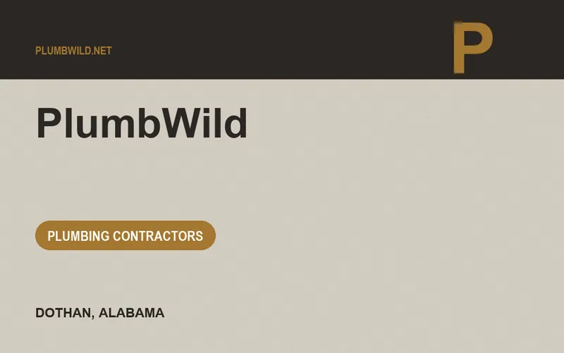 PlumbWild in Dothan, Alabama