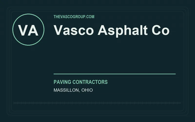 Vasco Asphalt Co in Massillon, Ohio