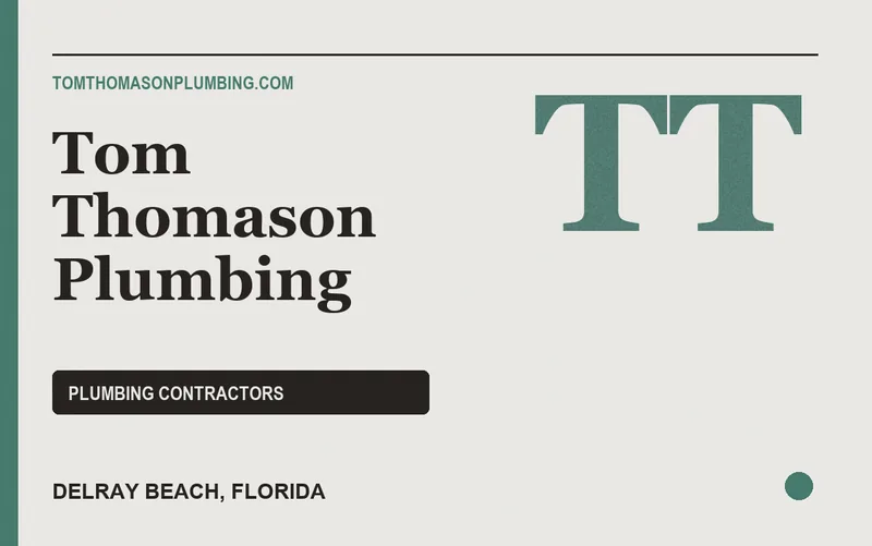 Tom Thomason Plumbing in Delray Beach, Florida