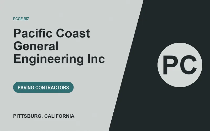 Pacific Coast General Engineering Inc in Pittsburg, California