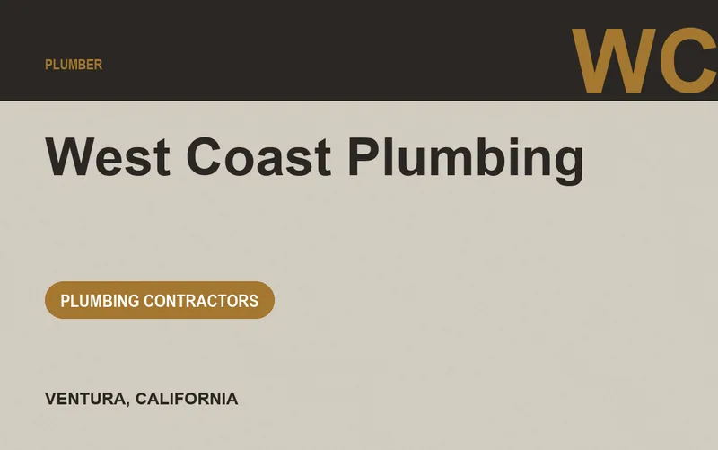 West Coast Plumbing in Ventura, California