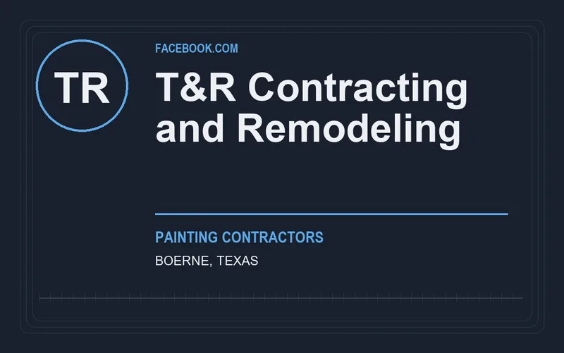 T&R Contracting and Remodeling in Boerne, Texas
