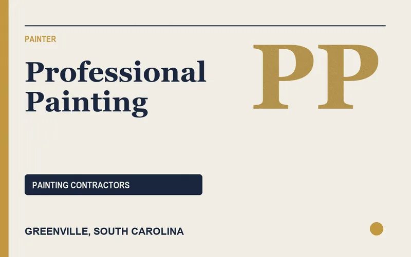 Professional Painting in Greenville, South Carolina