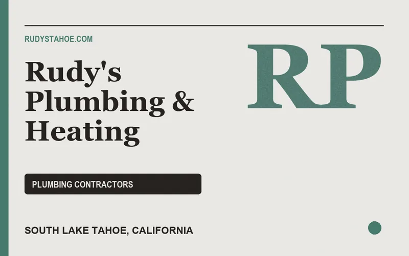 Rudy's Plumbing & Heating in South Lake Tahoe, California