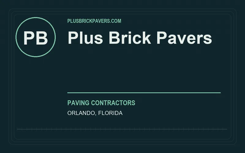 Plus Brick Pavers in Orlando, Florida