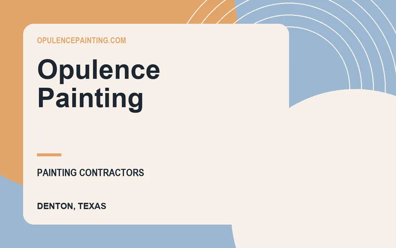 Opulence Painting in Denton, Texas