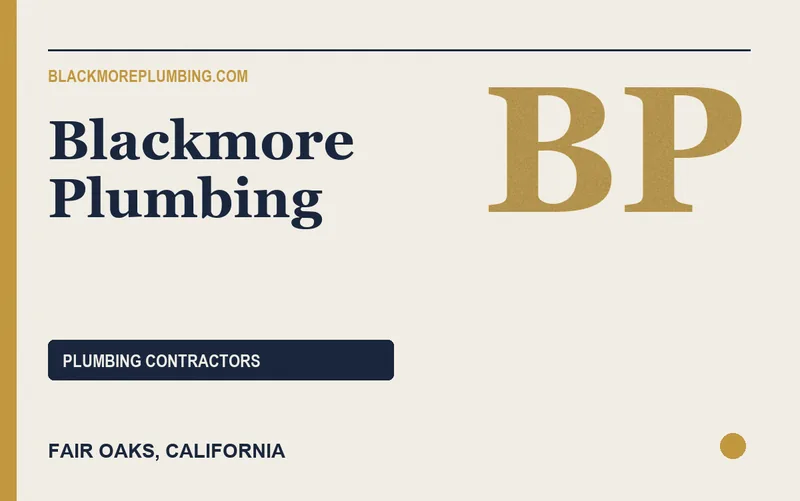 Blackmore Plumbing in Fair Oaks, California