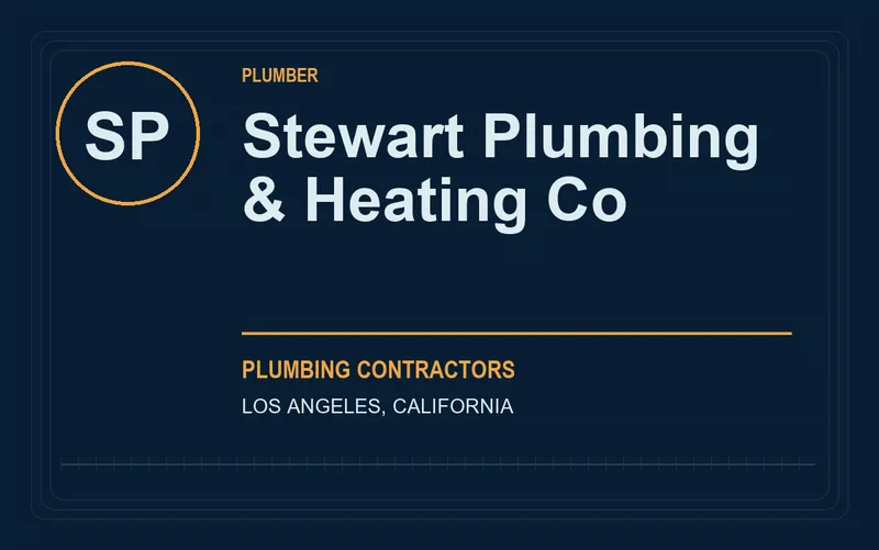 Stewart Plumbing & Heating Co in Los Angeles, California