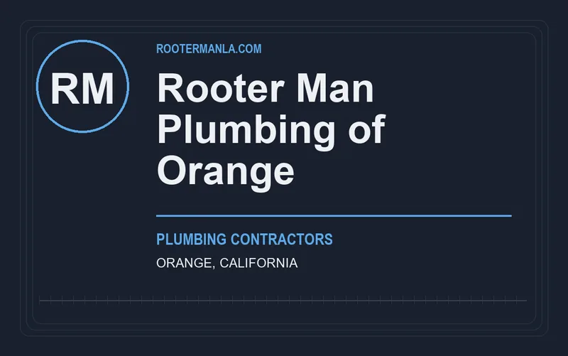 Rooter Man Plumbing of Orange in Orange, California