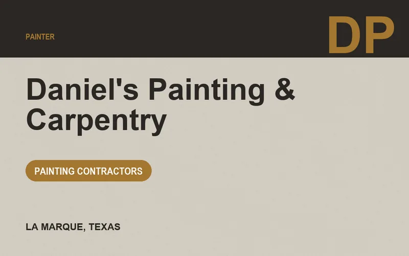 Daniel's Painting & Carpentry in La Marque, Texas