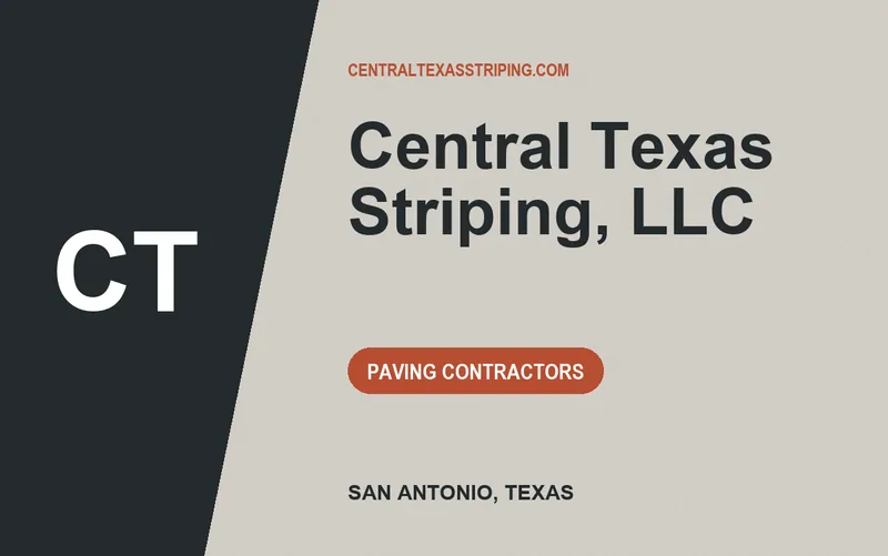 Central Texas Striping, LLC in San Antonio, Texas