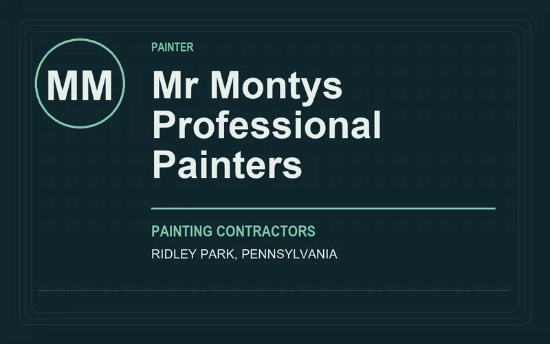 Mr Montys Professional Painters in Ridley Park, Pennsylvania