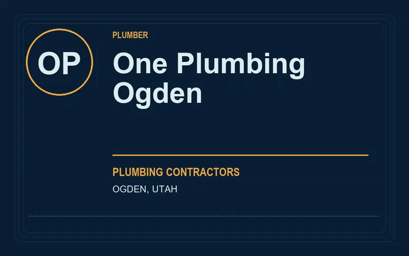 One Plumbing Ogden in Ogden, Utah