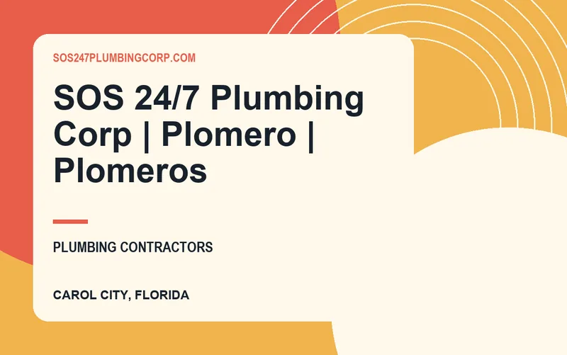 SOS 24/7 Plumbing Corp | Plomero | Plomeros in Carol City, Florida