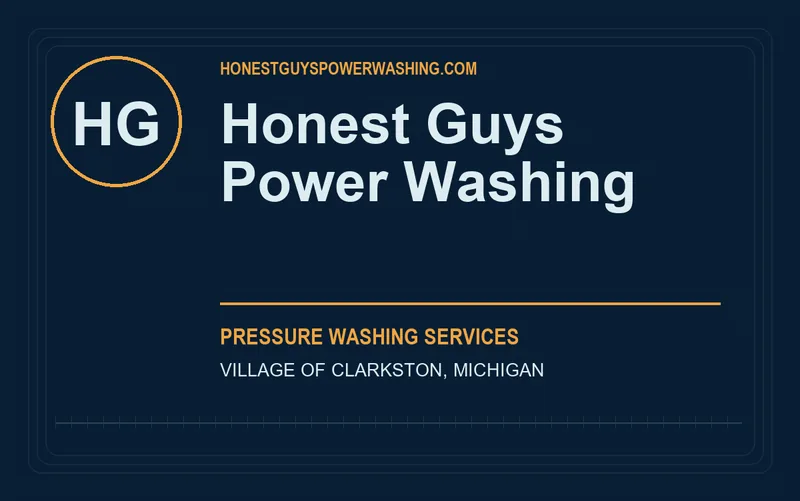 Honest Guys Power Washing in Village of Clarkston, Michigan