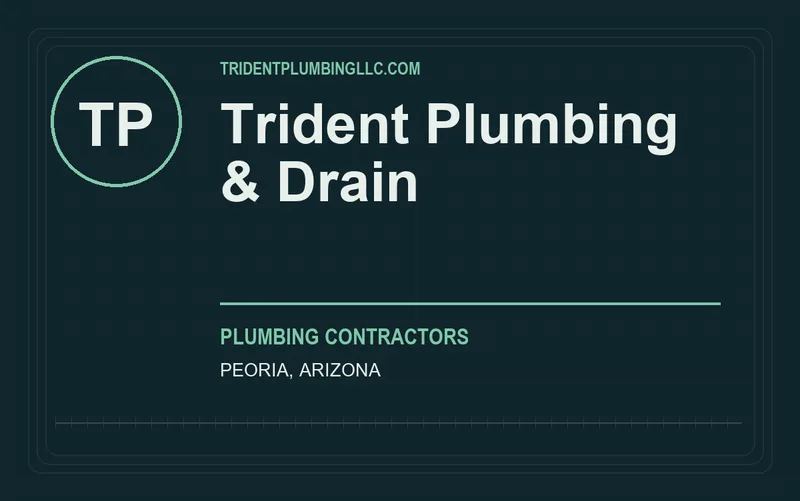 Trident Plumbing & Drain in Peoria, Arizona