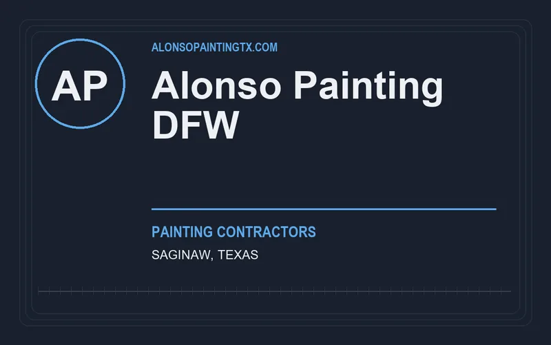 Alonso Painting DFW in Saginaw, Texas