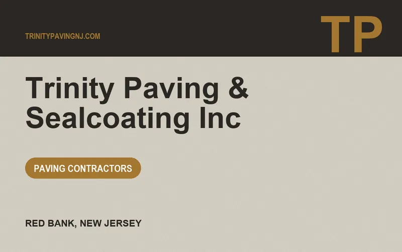 Trinity Paving & Sealcoating Inc in Red Bank, New Jersey