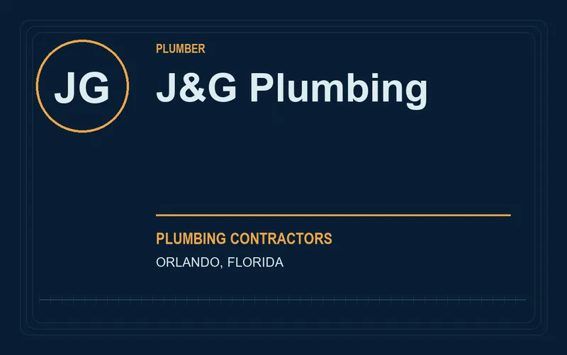 J&G Plumbing in Orlando, Florida