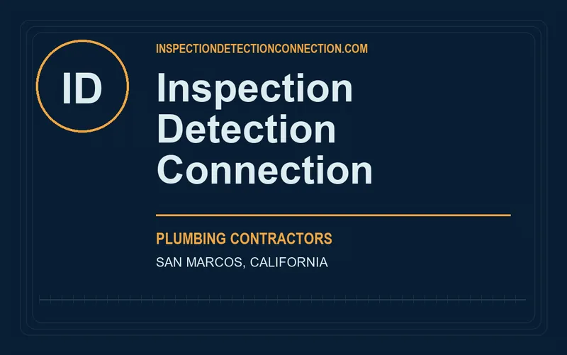 Inspection Detection Connection in San Marcos, California