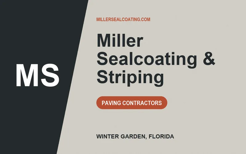 Miller Sealcoating & Striping in Winter Garden, Florida