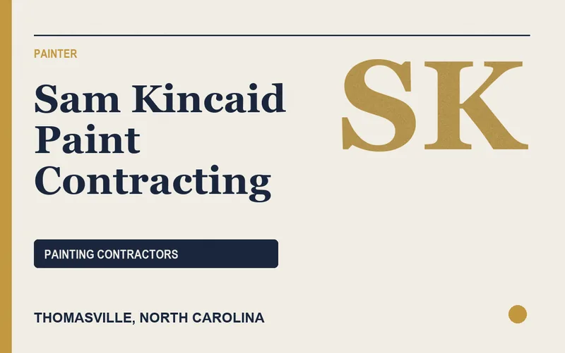 Sam Kincaid Paint Contracting in Thomasville, North Carolina